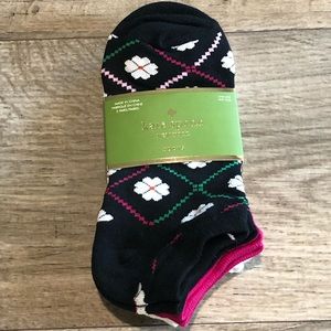 Kate Spade New York 3 Pairs No Show Socks